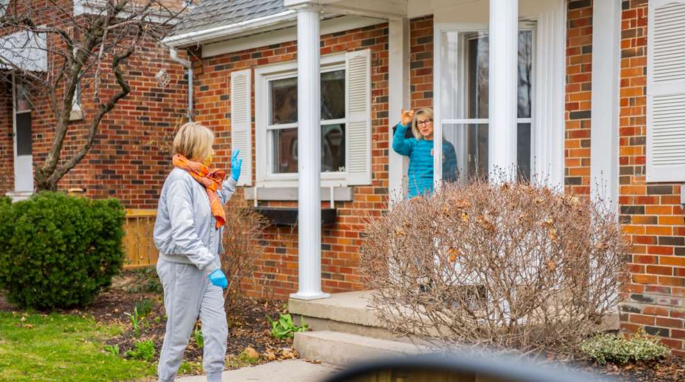 Deering Safety Tips Neighbors Talking