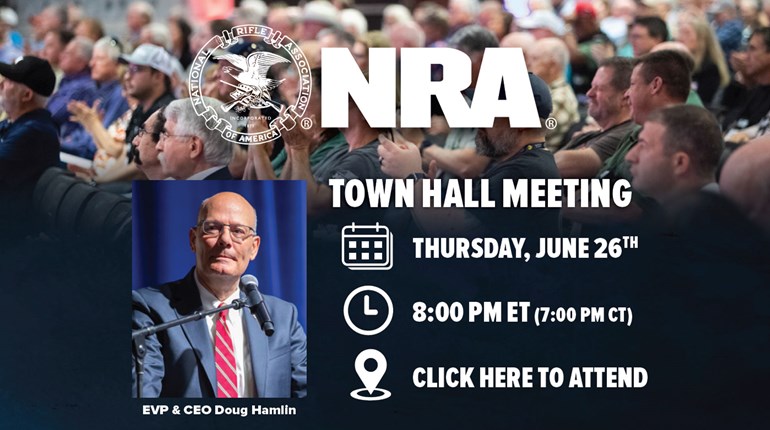 NRA Women | Join an Exclusive Interactive Town Hall with NRA EVP & CEO Doug Hamlin