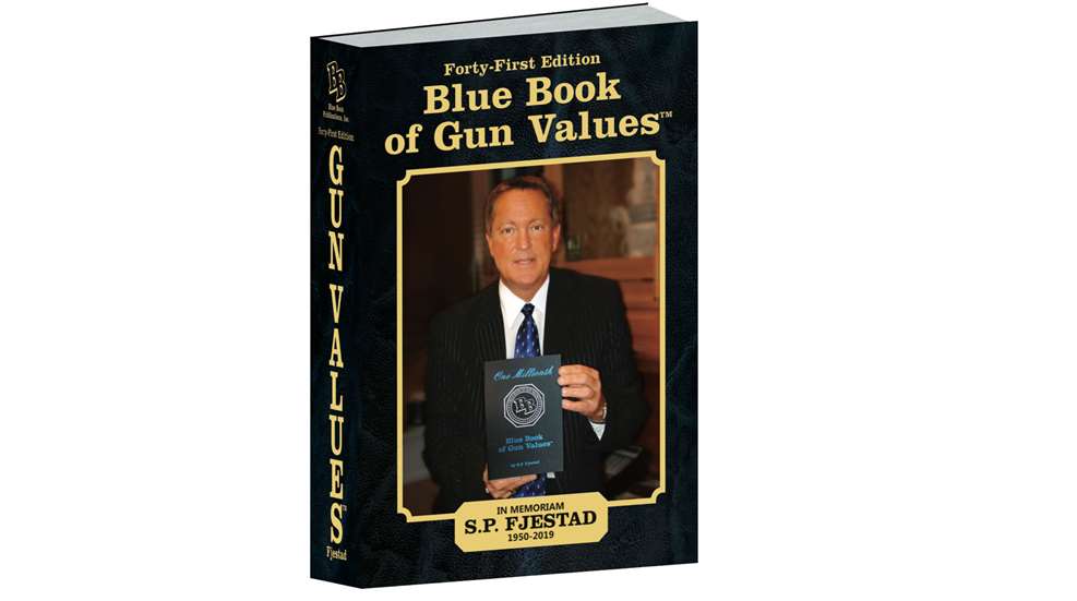 Bluebook of Gun Values book closeup