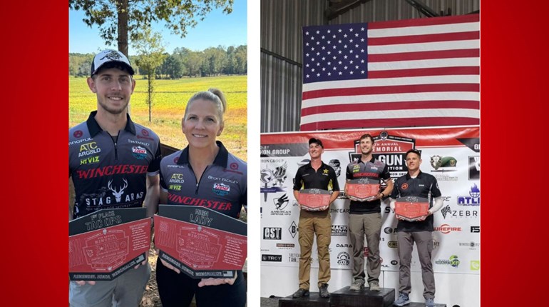 NRA Women | Team Winchester's Yackleys Finish on Top at Memorial 3-Gun Competition