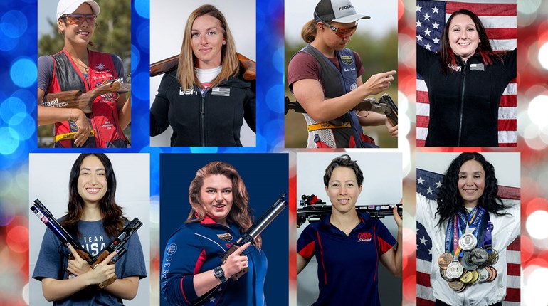 NRA Women | 8 Women to Watch: 2024 U.S. Olympic Shooting Team