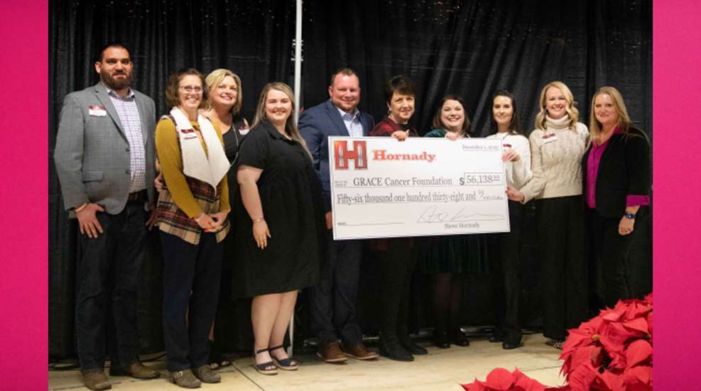 Hornady Donates To Cancer Association 2