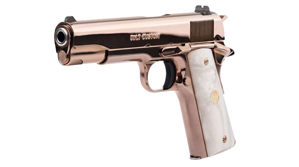 Colt 1911 Custom Rose Gold