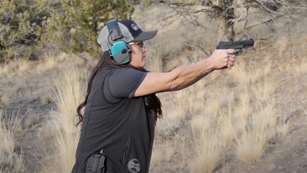 Jen O'hara Shooting Pistol