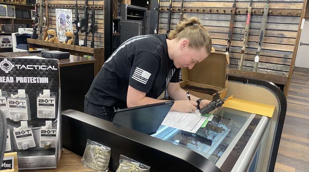 Gun Sales NICS Check Paperwork