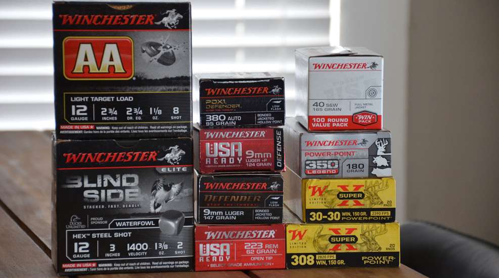 Yackley Ammo Variety Winchester Ammunition