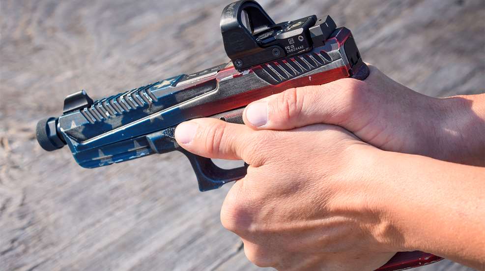 Pistol Grip Both Hands