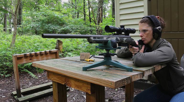 NRA Women | Savage 220 Harvester Woodland Slug Gun Review