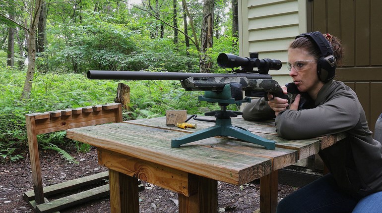 NRA Women | Savage 220 Harvester Woodland Slug Gun Review