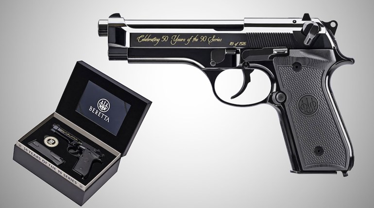 NRA Women | Beretta Introduces the 92SB Reproduction—50th Anniversary Edition of The 90 Series