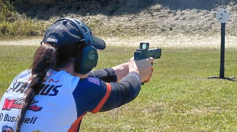 NRA Women | World Champion Jessie Harrison Claims Triple Titles with Taurus TX9 Debut