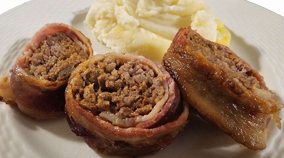 Bacon Venison Rolls Lede