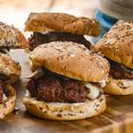 Deering Labor Day Recipes Barbecue Bear Burgers Pit Boss Image