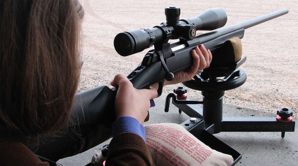 Off Hand Shooting Rifle