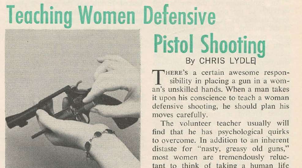 Archives Teaching Women Defensive Pistol Shooting