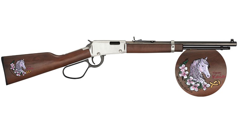 NRA Women | Henry Repeating Arms Donates Hand-Painted Rifles for 8-Year-Old’s Cancer Treatments