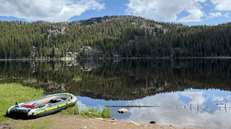 NRA Women | The Hazards of Fishing a Small Mountain Lake