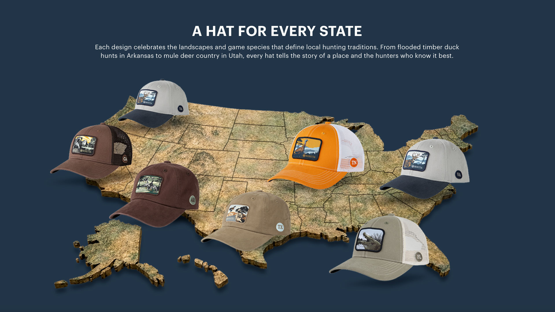 Beretta Hat For Every State