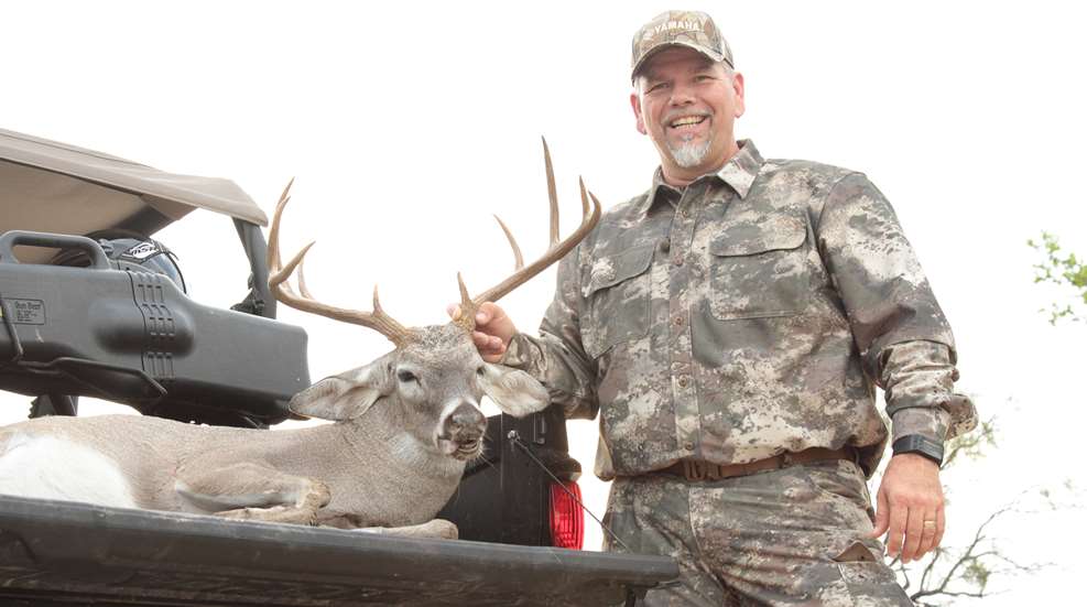 Man With Deer