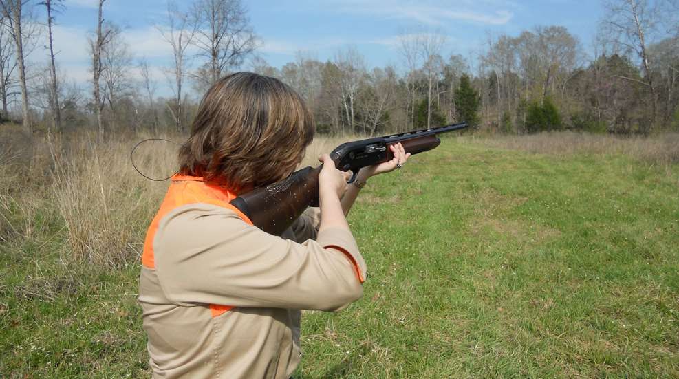 Woman Hunting Upland Birds