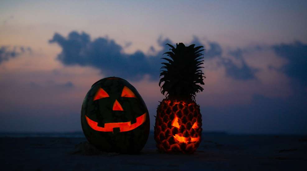 Halloween Fruit Lanterns
