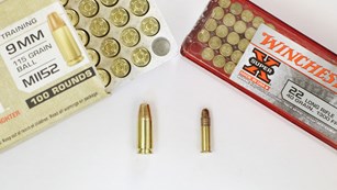 Centerfire And Rimfire Ammuntion In Box