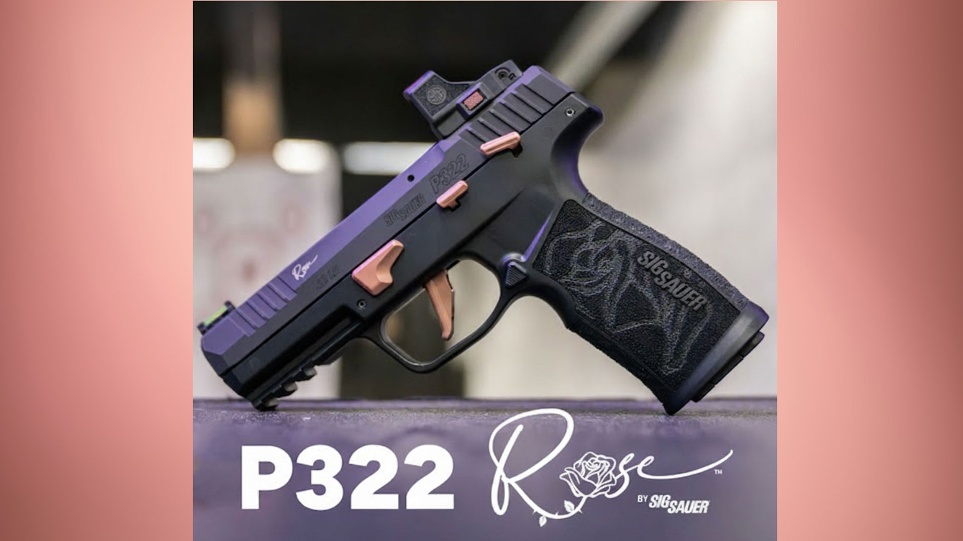 SIG Sauer P322 Rose Lede