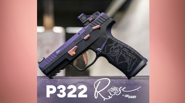 NRA Women | New Guns 2026: SIG Sauer P322-ROSE ROMEO-RS