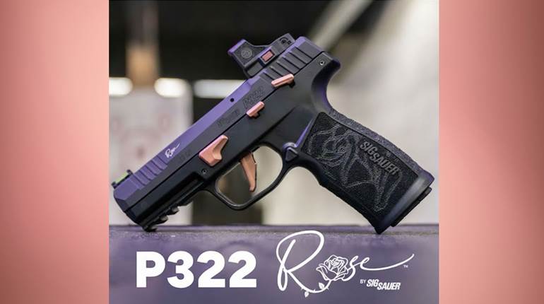 NRA Women | New Guns 2026: SIG Sauer P322-ROSE ROMEO-RS