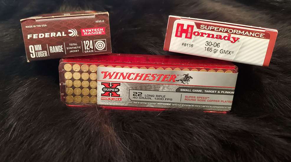 Ammo Cartridges On Bearskin