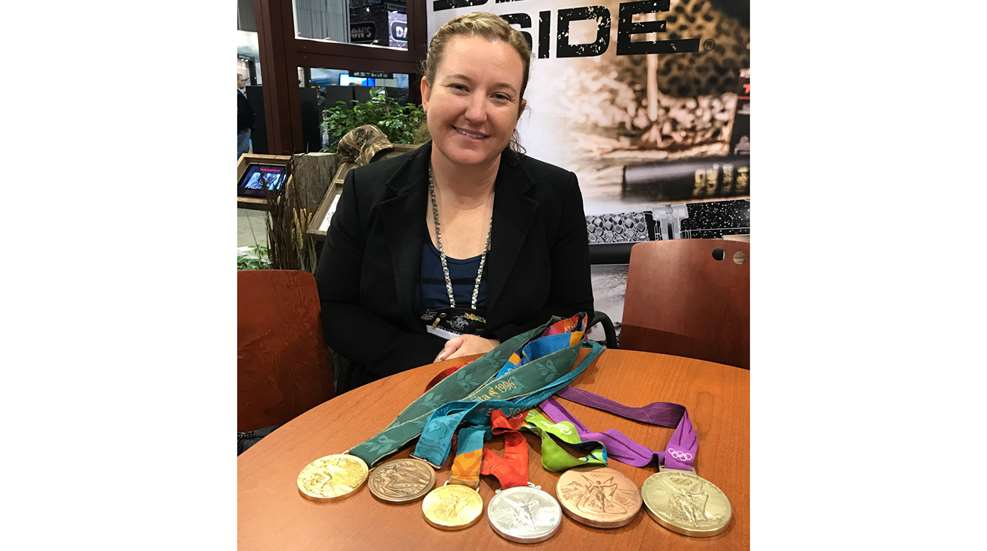 Kim Rhode With 6 Olymic Medals
