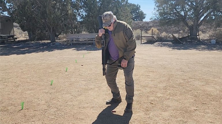 NRA Women | Quick Tip: Bending Over with a Slung Gun