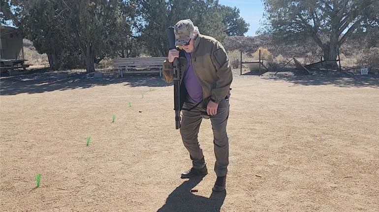 NRA Women | Quick Tip: Bending Over with a Slung Gun