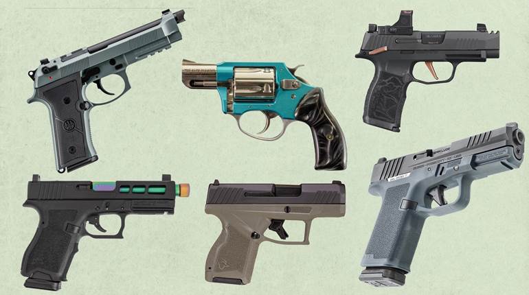 NRA Women | NRA Women's Leadership Forum Spurs & Sisterhood Online Auction: Plenty of Pistols