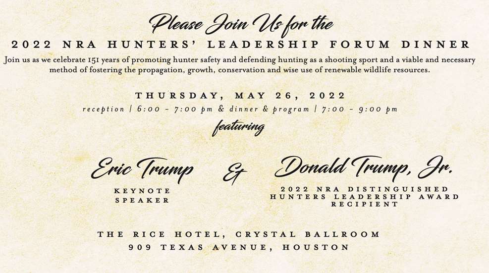 NRA HLF Dinner Invite Main