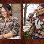 Lena Flannel Collection Lede