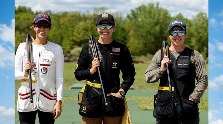 NRA Women | Dania Vizzi of Team Winchester and Team White Flyer Earns Silver Medal at National Skeet Championship