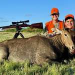 Rao Nilgai Me And Luke With Nilgai Photo By Rao
