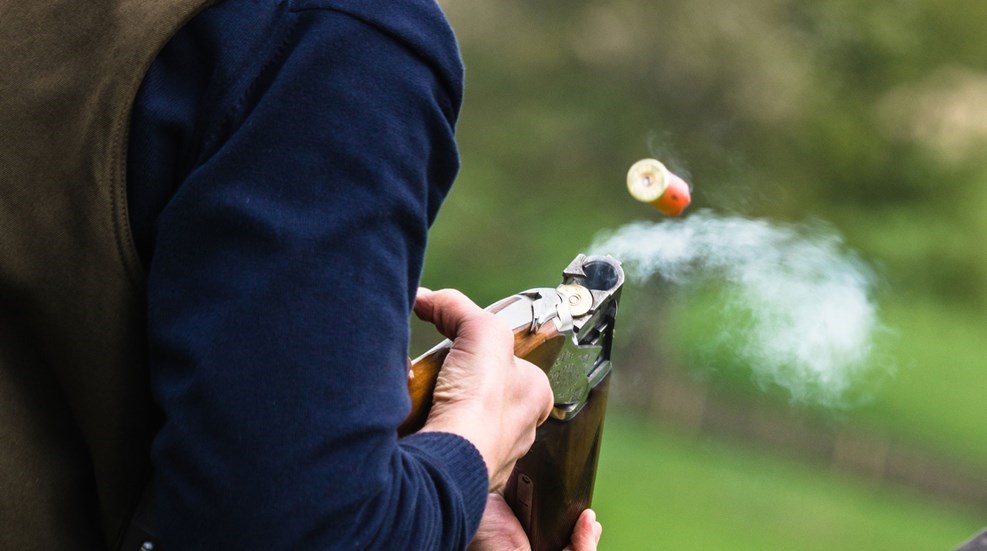 Sporting Clays Broken Open Shotgun