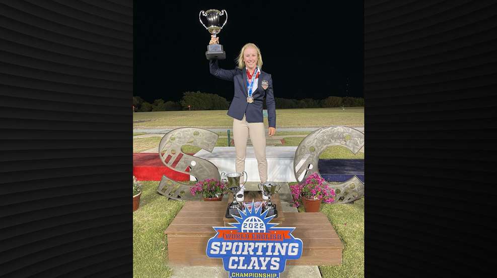 Karen Shedd 2022 English Sporting Clays Championship Lede