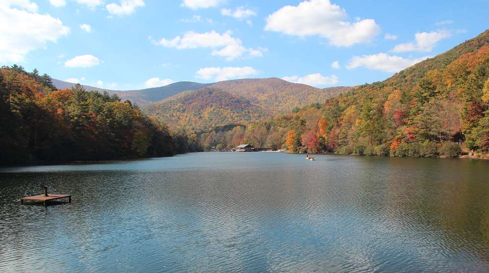 Lake Trahlyta Vogel State Park Oct 2016