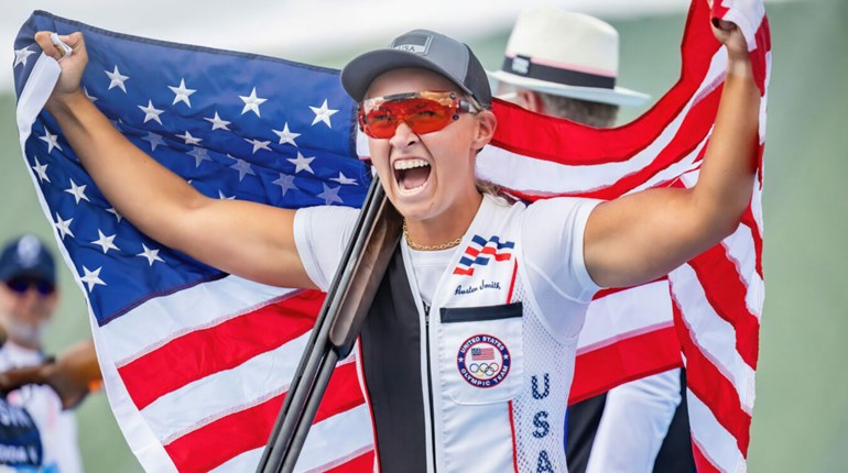 NRA Women | Austen Smith Wins Her First Olympic Medal: Bronze In Women’s Skeet