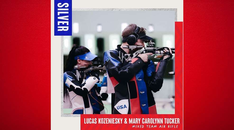 Tucker Mixed Team Silver Medal Tokyo