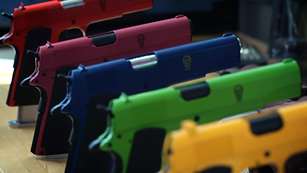 Colorful Handguns