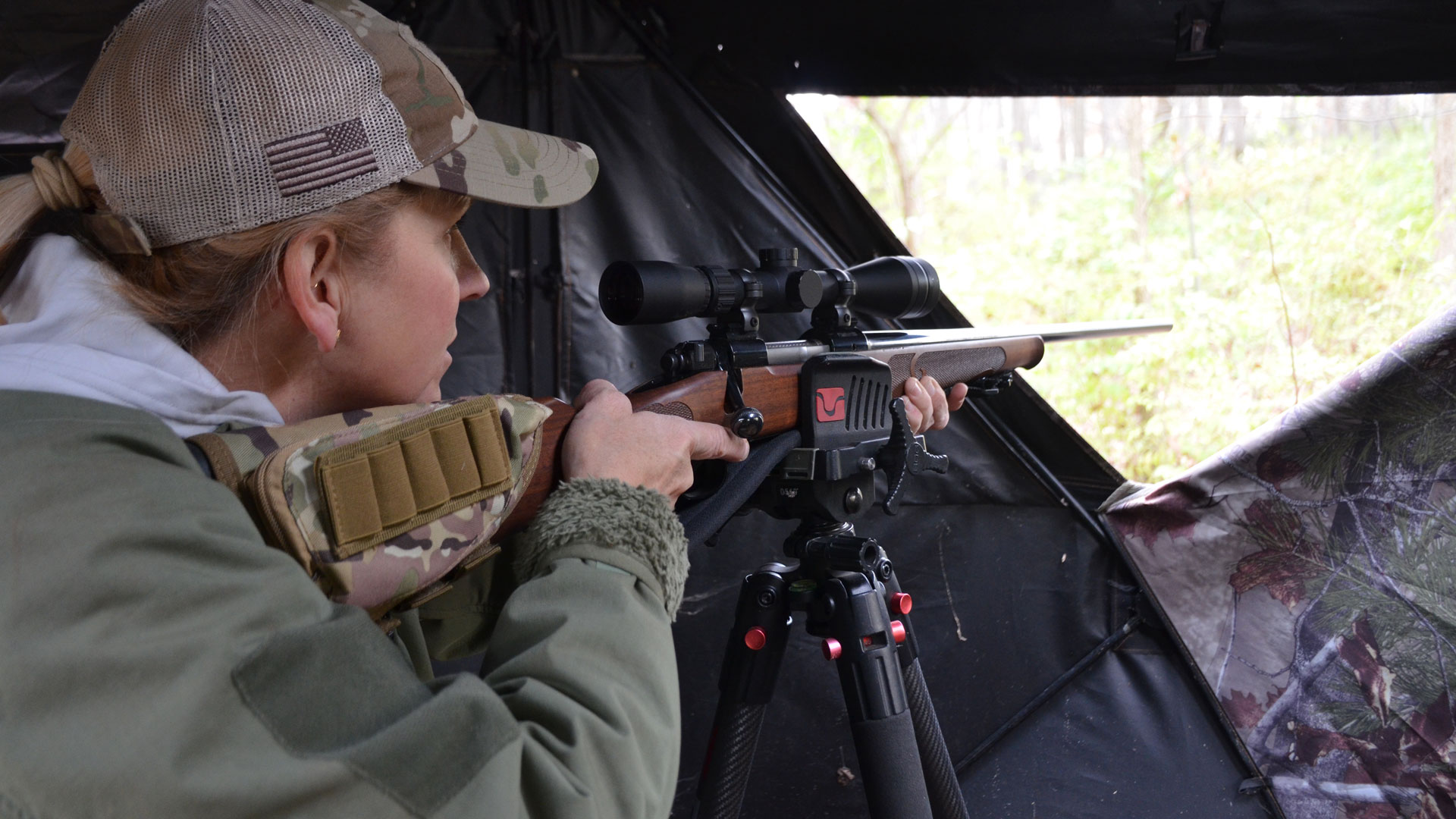 NRA Women | Tips for Setting Up a Tripod in Your Deer Blind