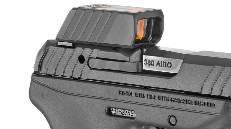 NRA Women | New Gear 2026: Ruger ReadyDot Micro Reflex Sight System for LCP MAX Pistol