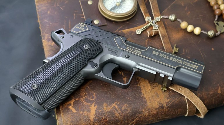 NRA Women | SK Guns Honors 9/11 Anniversary with Custom 1911 Commander 9 mm