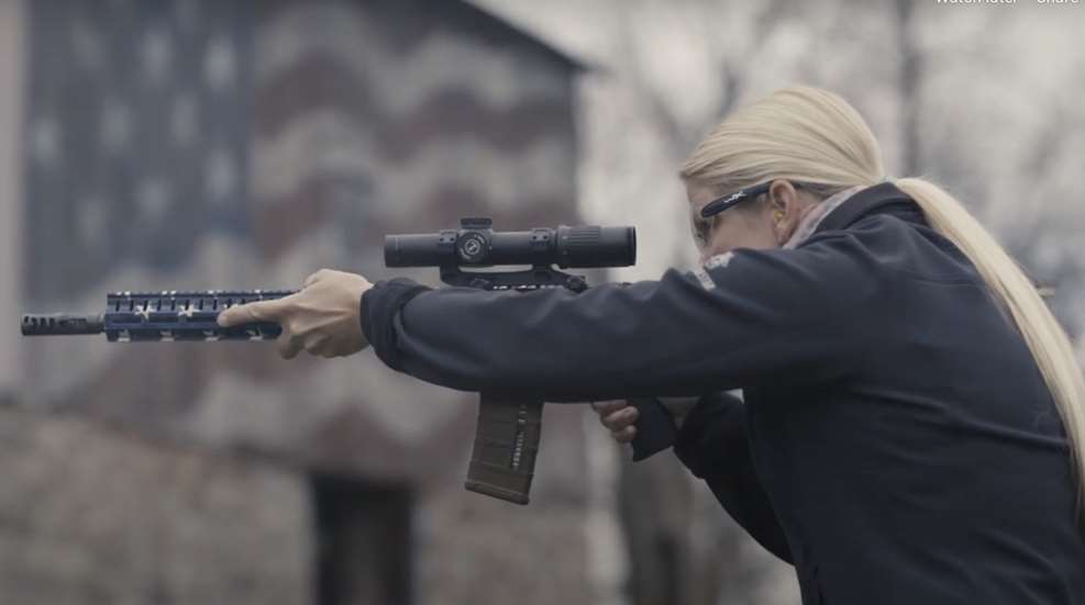 Becky Yackley Left Side Shooting Rifle