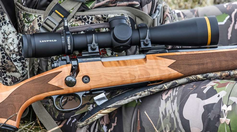 Rao Quick Release Winchester M70 Super Grade With Warne Quick Disconnect Rings Leupold Vx Scope Photo By Warnescopemounts