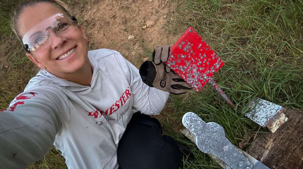 Yackley Lead Use Gloves When Resetting Steel Targets